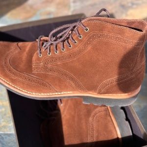 Rancourt Suede Wingtip Boot 13